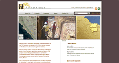 Desktop Screenshot of harvestgoldcorp.com